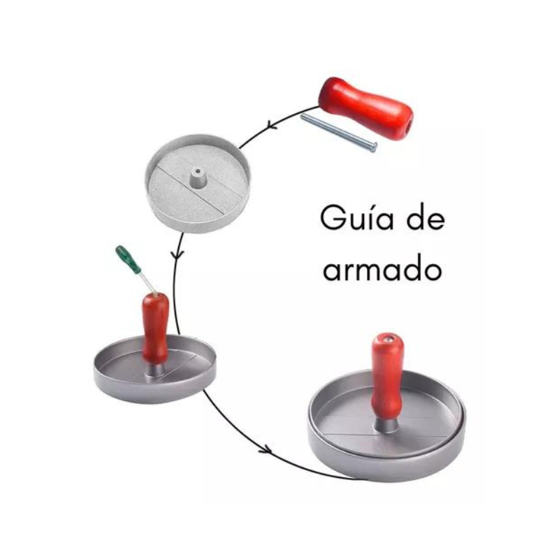 Prensa Para Hamburguesas Caseras